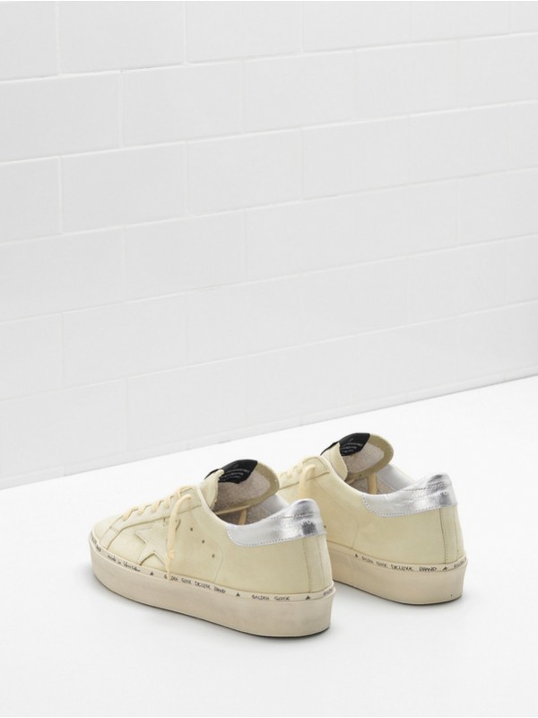 White Yellow Hi Star Sneakers [G20WS522] - $177.00 : Golden Goose Outlet